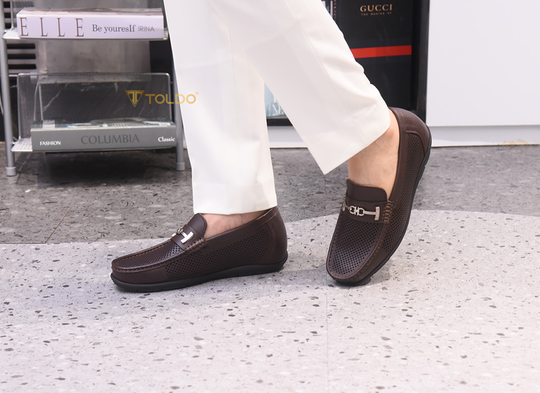 Giày mọi cao 6cm thoáng khí siêu nhẹ 8